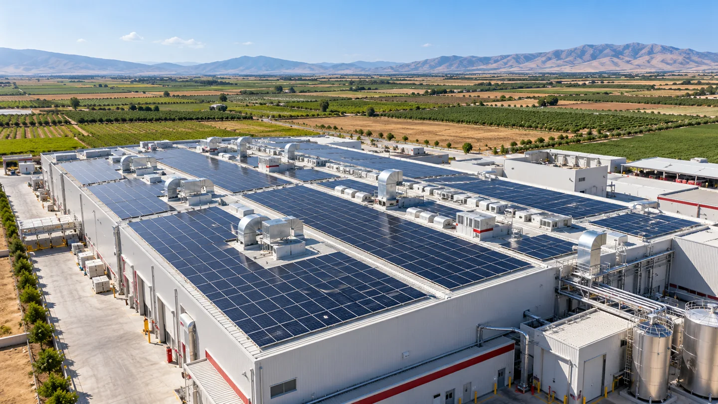 Üretimin yeni enerjisi · Çatı GES